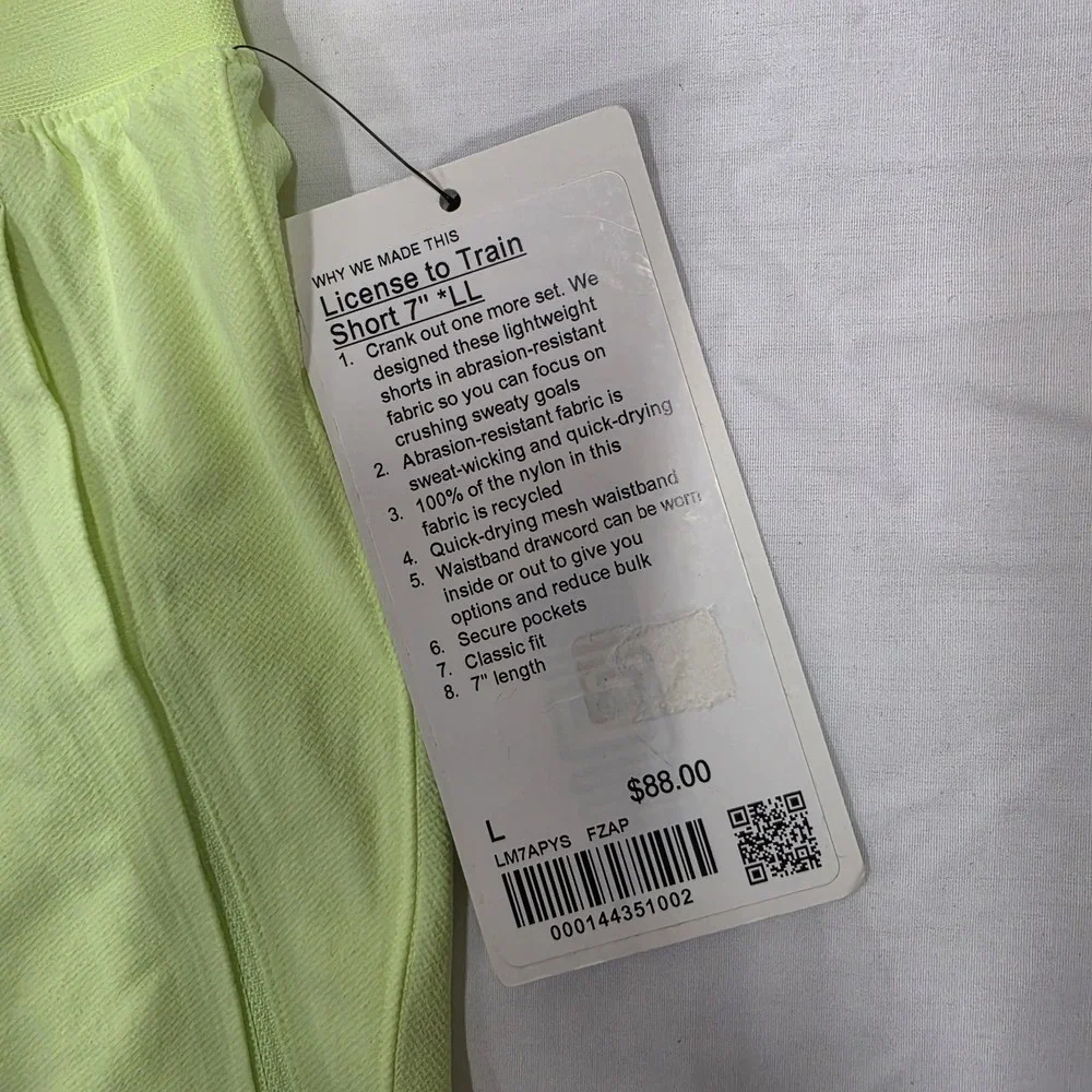 Lululemon License to Train Short 7
